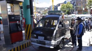 subvención de combustibles en Bolivia