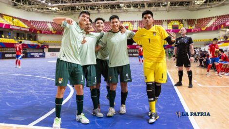 Triunfo de Bolivia en Futsal ante Chile