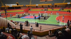 Campeonato nacional de karate en Oruro