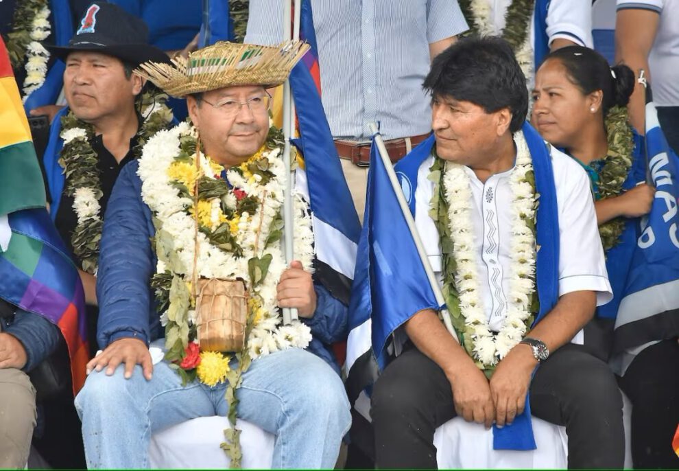 Divisiones internas del MAS ante la marcha evista