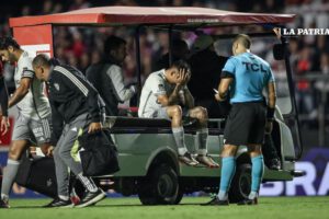 Matías Zaracho lesión en el muslo izquierdo