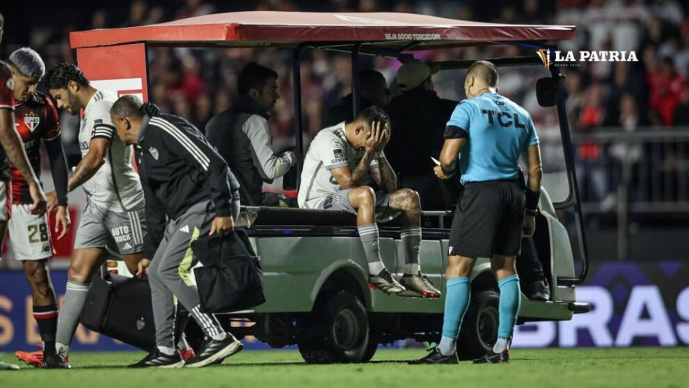 Matías Zaracho lesión en el muslo izquierdo