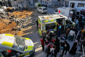 La Defensa Civil Gaza cesa operaciones por falta de combustible