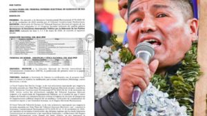 Grover García presidente del MAS reconocido por el TSE