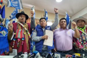 Congresos departamentales del MAS anunciados por Grover García