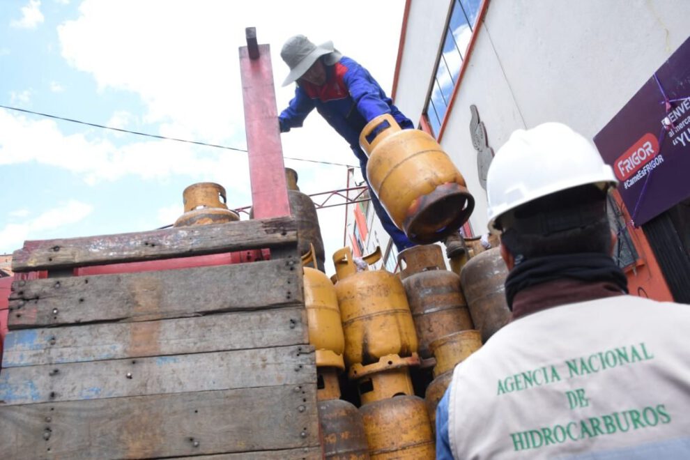 Crisis de gas en Bolivia