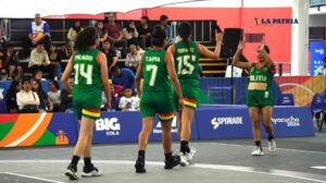 Bolivia básquet 3x3 en Juegos Bolivarianos