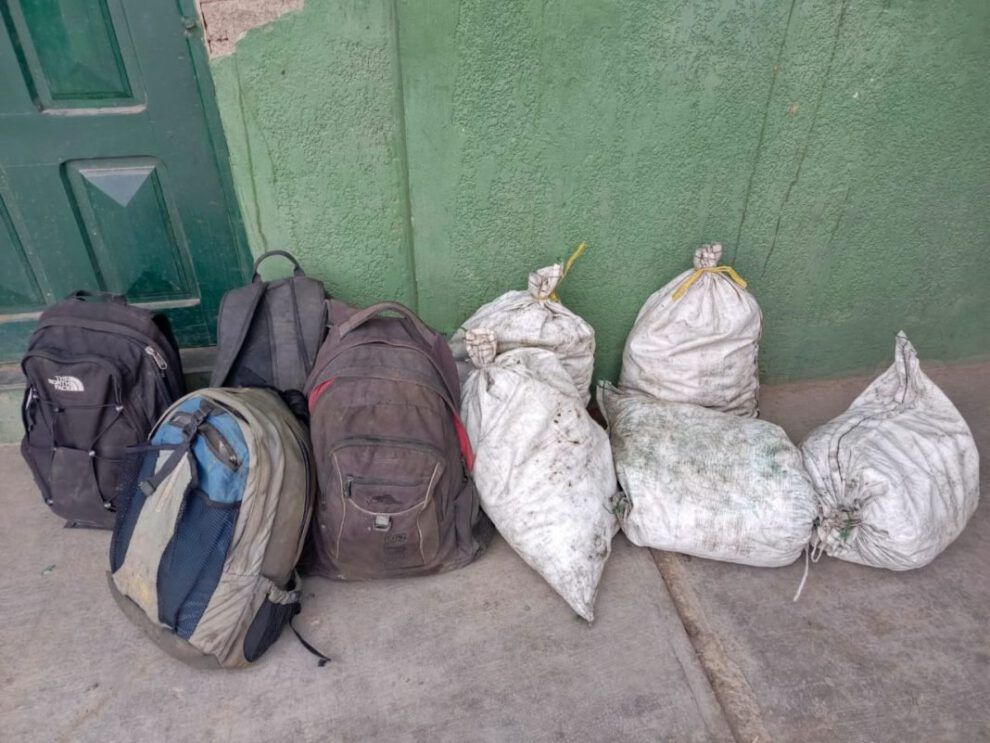 Robo de mineral en EMH