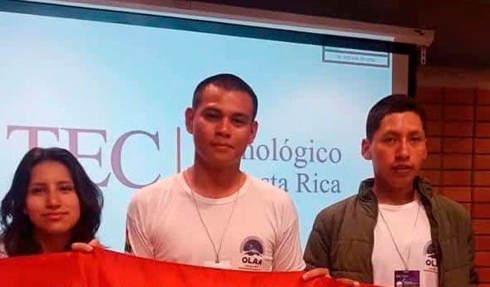 Estudiantes bolivianos en la Olimpiada de Astronomía 2024