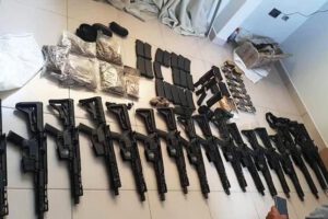 Incautación de armas en Bolivia