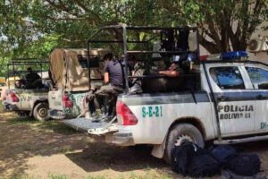 Avasalladores en Santa Rita identificados por la Policía Boliviana