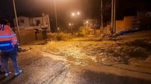 Inundaciones en Bajo Llojeta tras intensas lluvias