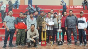 Transporte Pesado Pagador-Oruro campeón del torneo interdirectorios