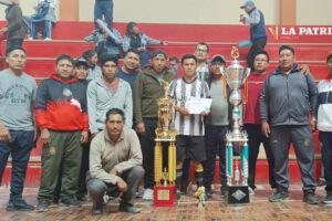 Transporte Pesado Pagador-Oruro campeón del torneo interdirectorios