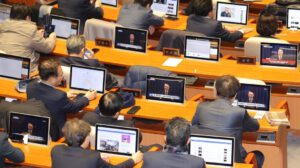 levantar la ley marcial en Corea del Sur