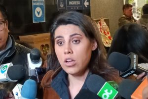 La senadora Andrea Barrientos critica el Presupuesto General del Estado por no reflejar la realidad de Bolivia