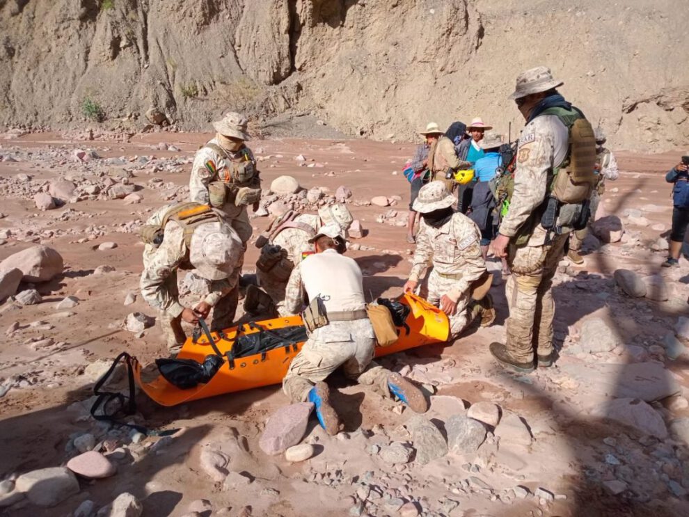 Hallan a niña arrastrada por el río durante intensas lluvias en Cochabamba