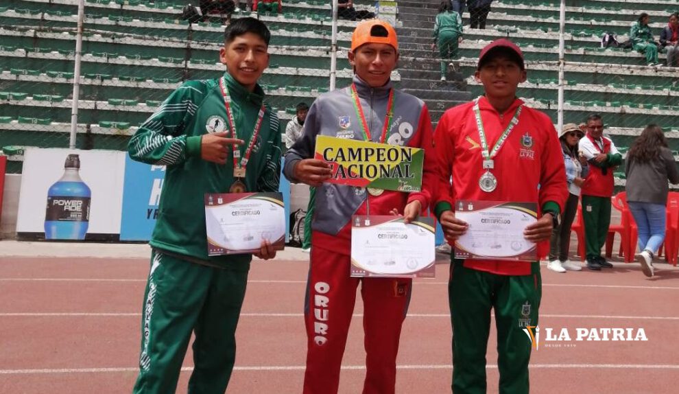 Wilmer Santos liderará el equipo boliviano en el torneo Sudamericano U-18 de atletismo