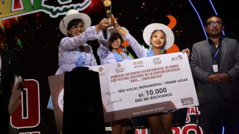 Festival Nacional de la Canción Boliviana en Oruro
