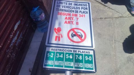 Restricción vehicular en Oruro