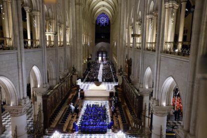 Reapertura de la Catedral de Notre-Dame en París