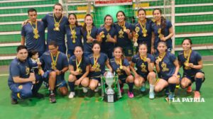 Víctor Muriel campeón de la Copa Simón Bolívar Femenina de Futsal
