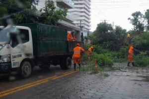 Lluvias intensas en Santa Cruz de la Sierra