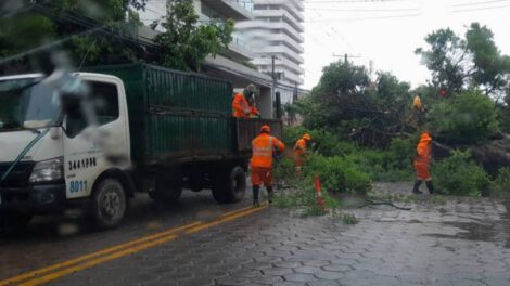 Lluvias intensas en Santa Cruz de la Sierra