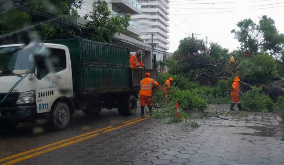 Lluvias intensas en Santa Cruz de la Sierra