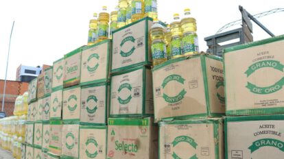 Incautación de aceite en La Paz
