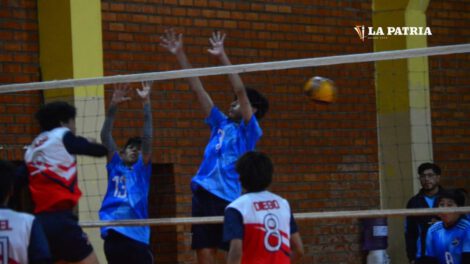 Oruro inicia con victoria en el torneo nacional de voleibol Sub-13 varones