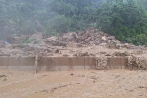 Deslizamiento de tierra en el Trópico cochabambino