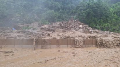 Deslizamiento de tierra en el Trópico cochabambino