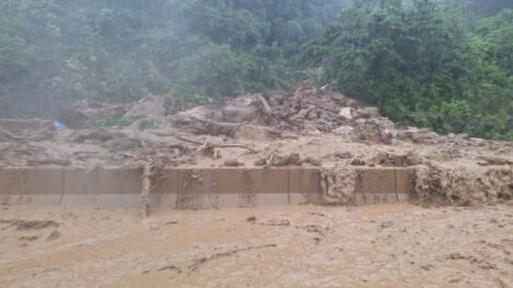 Deslizamiento de tierra en el Trópico cochabambino