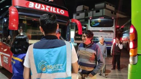 Controles en el transporte interdepartamental por la ATT