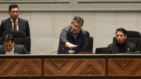 Convocatoria de sesión ALP por David Choquehuanca