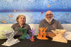 Corales artificiales en 3D para salvar arrecifes