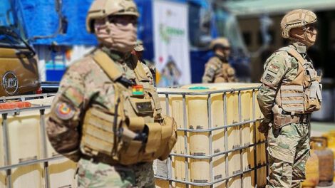 Controles en pasos fronterizos clandestinos en Bolivia