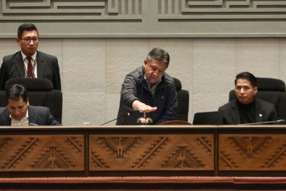 Choquehuanca convoca sesión para designar comisión