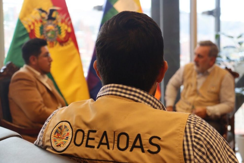 OEA supervisará elecciones judiciales en Bolivia