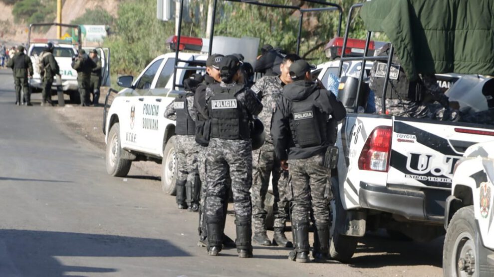 Regreso de la Policía al Trópico de Cochabamba