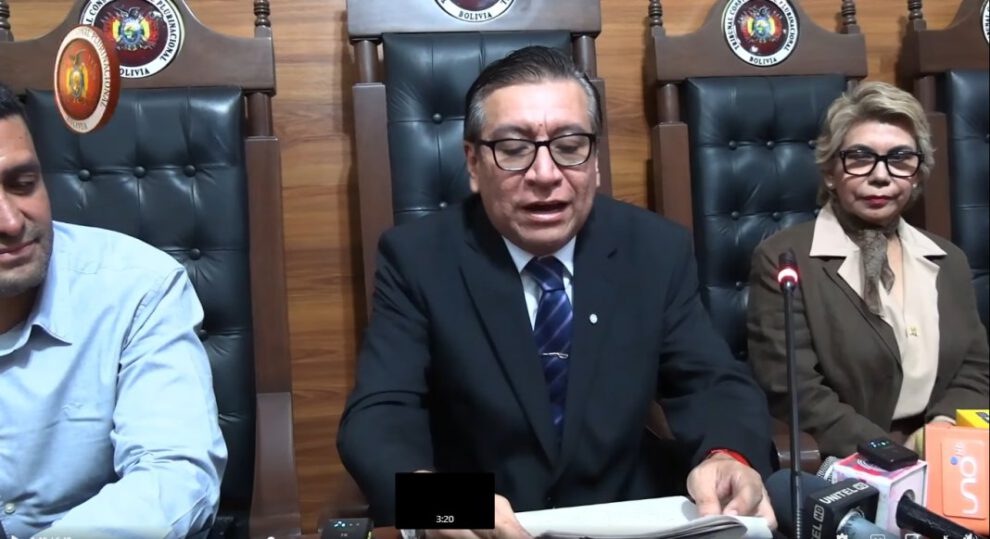TCP defiende sentencias sobre elecciones judiciales en Bolivia