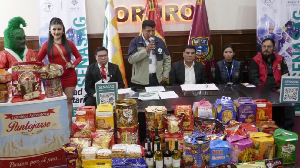 Empresas habilitadas para venta de productos navideños en Oruro