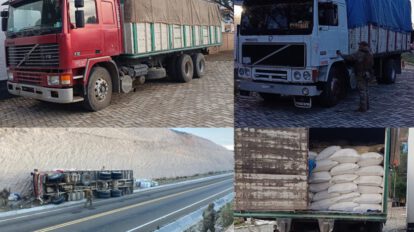 Contrabando en Bolivia: CEO-LCC comisa vehículos con mercancías ilegales