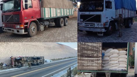Contrabando en Bolivia: CEO-LCC comisa vehículos con mercancías ilegales