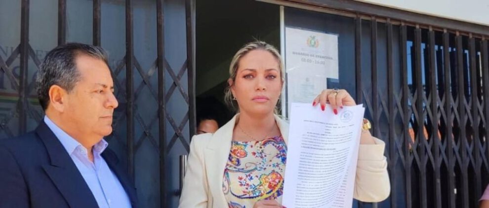 Denuncia de Silvana Mucarzel por acoso político y violencia