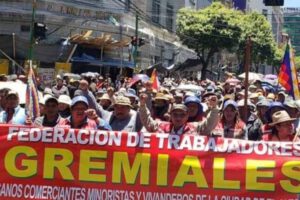 Protestas gremiales enero 2025