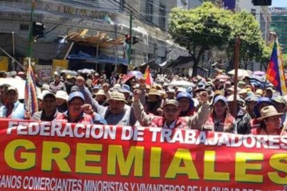 Protestas gremiales enero 2025
