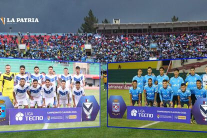 GV San José vs Blooming en el estadio Bermúdez