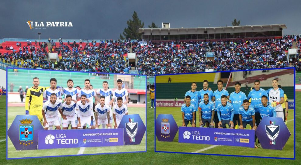 GV San José vs Blooming en el estadio Bermúdez